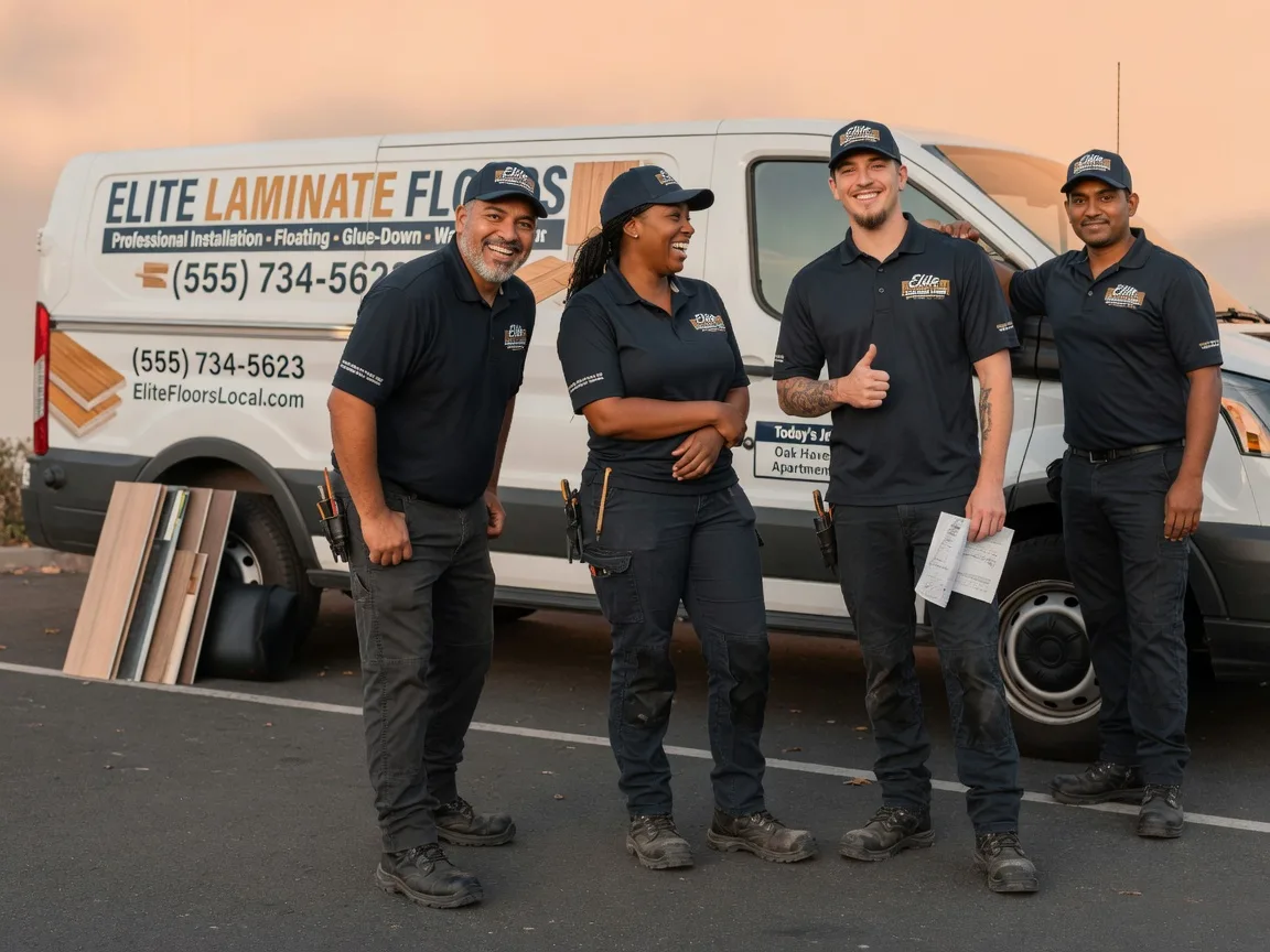 Laminate flooring installation company in Finley, ND